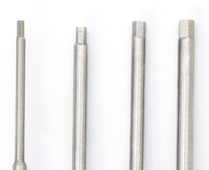 Powerhobby RC Hex Driver 1/4" Power Tool Set Metric 1.5, 2.0, 2.5, 3.0mm