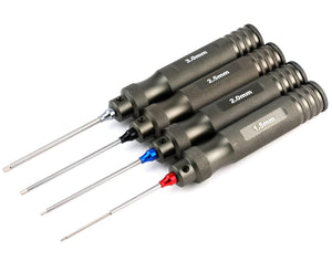 Powerhobby Pro Series Magnetized Hex Tool Set Metric 1.5, 2.0, 2.5, 3.0mm