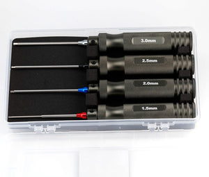Powerhobby Pro Series Magnetized Hex Tool Set Metric 1.5, 2.0, 2.5, 3.0mm