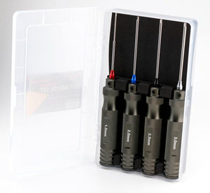 Powerhobby Pro Series Magnetized Hex Tool Set Metric 1.5, 2.0, 2.5, 3.0mm