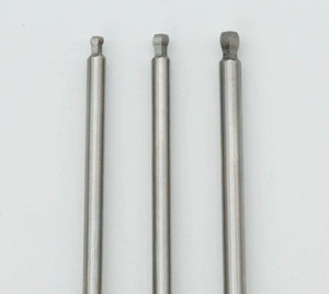 Powerhobby RC Ball End Hex Driver Tip 1/4" Power Tool Set Metric 2.0, 2.5, 3.0mm