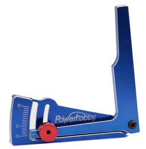 Powerhobby Aluminum Camber Gauge 85mm RC On Road Car Blue