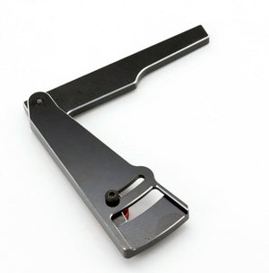 Powerhobby Aluminum Camber Gauge 85mm RC On Road Car Black