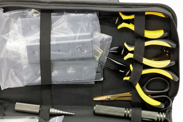 Powerhobby RC Tool Set Screwdriver Pliers Wrench, Body Reamer Stand