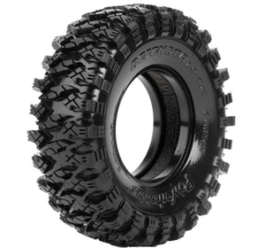 Powerhobby Defender 1.9 4.19 Crawler Tires with Dual Stage Soft and Medium Foams