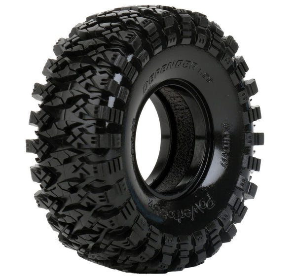 Powerhobby Defender 1.55 Crawler Tires with Dual Stage Soft and Medium Foams