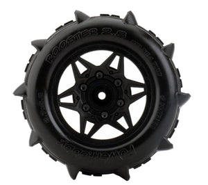 Powerhobby 1/10 Rooster 2.8 Belted Paddle Sand Snow Tires 12mm 14mm 17mm