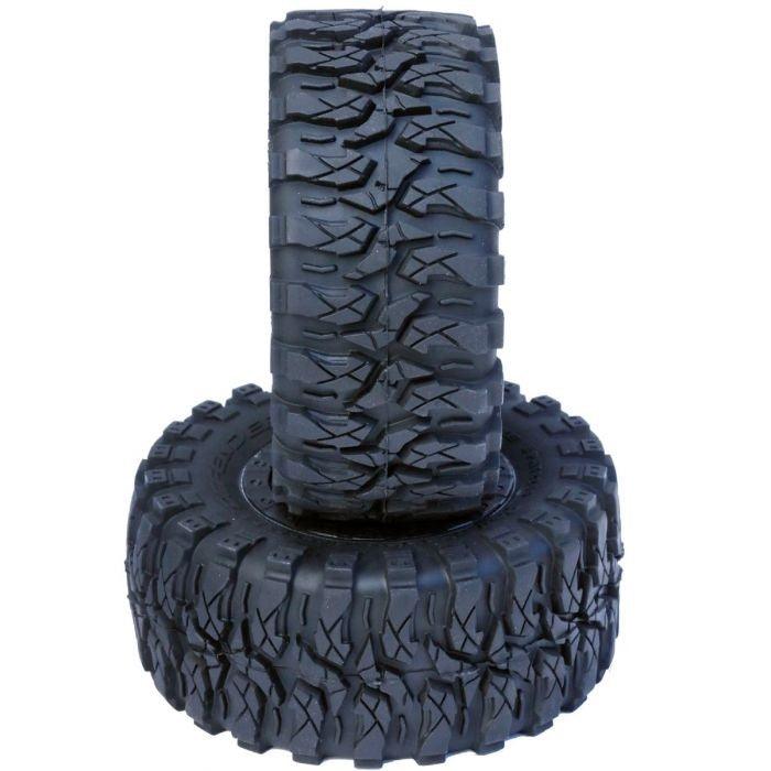 Powerhobby Defender 2.2 BELTED MOUNTED Tires / Wheels (2) 12mm Hex SCT / SC