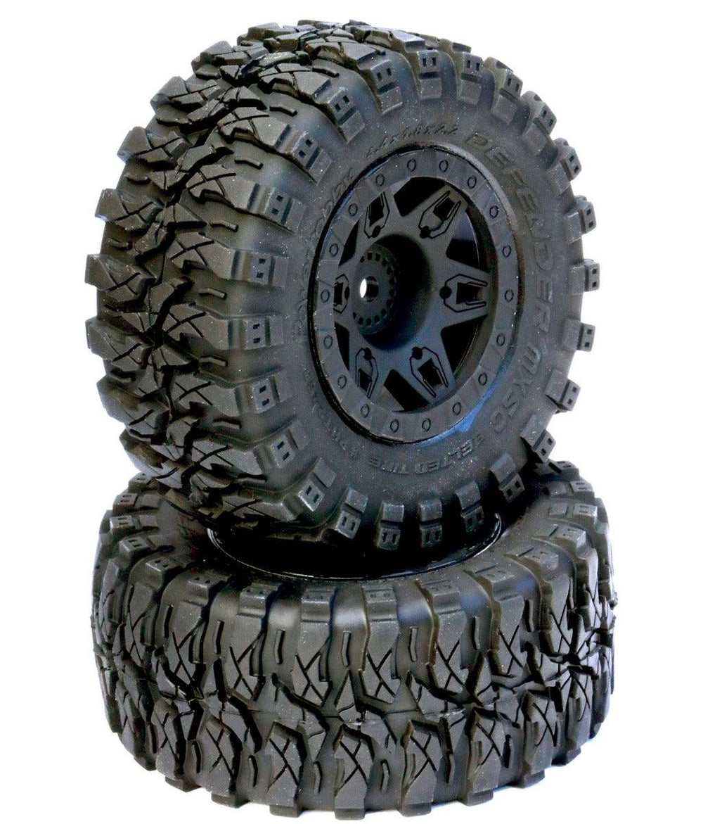 Powerhobby Defender 2.2 SCT Short Course Belted Tires Mounted Arrma SENTON 17MM