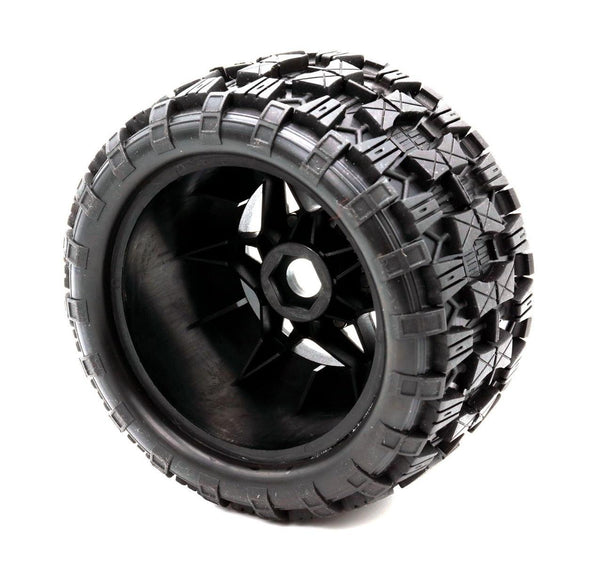 Powerhobby Raptor MX Belted All Terrain Tires Mounted 17mm FOR Traxxas Maxx