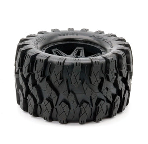 Powerhobby Defender MX Belted All Terrain Tires Mounted 17mm FOR Traxxas Maxx