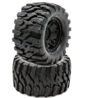 Powerhobby Defender MX Belted All Terrain Tires Mounted 17mm FOR Traxxas Maxx