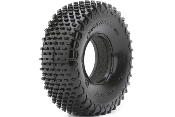 Powerhobby 1.9" Grabber Ultra Soft 1/10 Rock Crawler Tires w Foams (2)