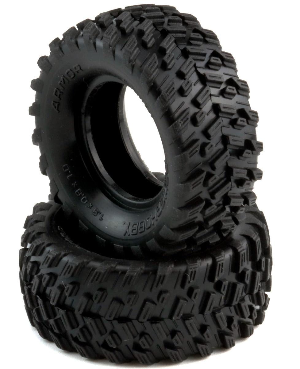 Powerhobby Armor 1.0” Micro Crawler Tires 1/24 Axial SCX24 C10 Jeep Betty