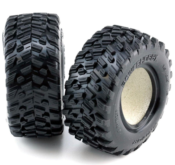 Powerhobby Armor 1.0” Micro Crawler Tires 1/24 Axial SCX24 C10 Jeep Betty