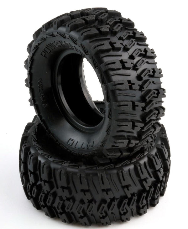 Powerhobby MT10 1.0” Micro Crawler Tires 1/24 Axial SCX24 C10 Jeep Betty