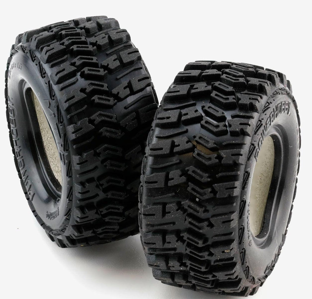Powerhobby MT10 1.0” Micro Crawler Tires 1/24 Axial SCX24 C10 Jeep Betty