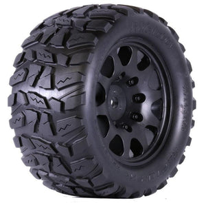 Powerhobby Raptor XL Belted Tires / Wheels (2) FOR Traxxas X-Maxx XRT