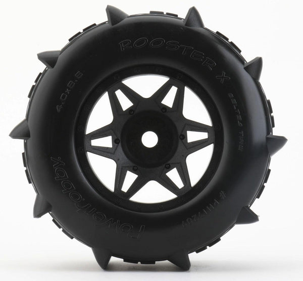 Powerhobby Rooster X Belted Paddle Sand Snow Tires 1/5 FITS Traxxas X-Maxx