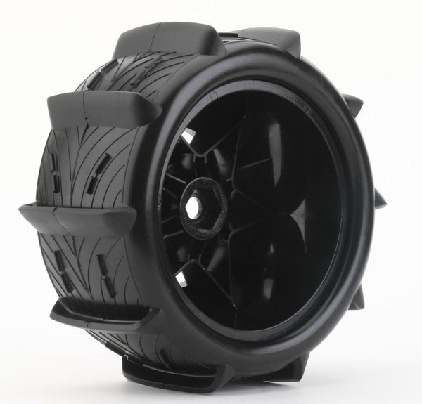 Powerhobby Rooster X Belted Paddle Sand Snow Tires 1/5 FITS Traxxas X-Maxx