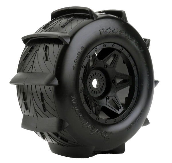 Powerhobby Rooster X Belted Paddle Sand Snow Tires 1/5 FITS Traxxas X-Maxx