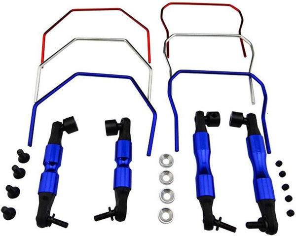 Powerhobby Front and Rear Sway Bar FOR Traxxas Slash 4WD / Rally 4WD