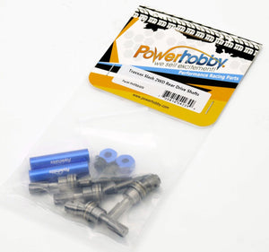 Powerhobby FOR Traxxas Slash 2WD Rear Steel Driveshaft / CVD HD Blue