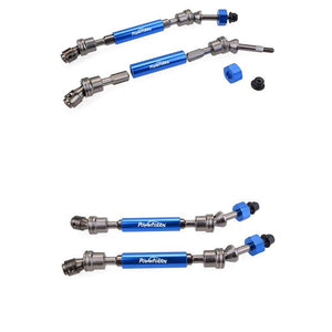 Powerhobby Rear Steel Driveshaft / CVD Blue FOR Traxxas Slash / Stampede 4x4