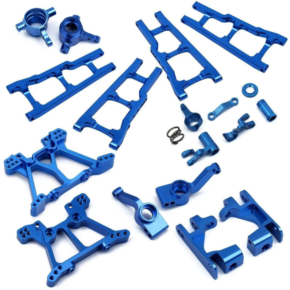 Powerhobby Aluminum Upgrade Conversion FOR Traxxas Slash Rustler Stampede BLUE
