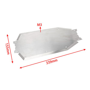 Powerhobby Stainless Steel Chassis Plate Protector Guard FITS Traxxas Sledge