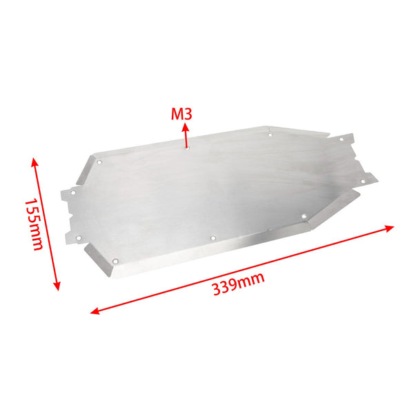 Powerhobby Stainless Steel Chassis Plate Protector Guard FITS Traxxas Sledge