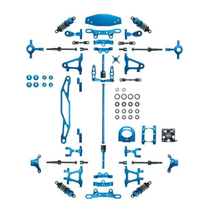 Powerhobby Tamiya TT-02 Aluminum Upgrade Kit TT02 -Blue