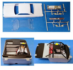 Monogram PMTR8506 '65 Ford Galaxie Stock Car White Body Kit Slot 1/32