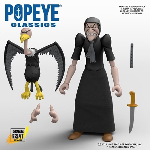 Popeye Classics Wave 2 Sea Hag 1:12 Scale Action Figure
