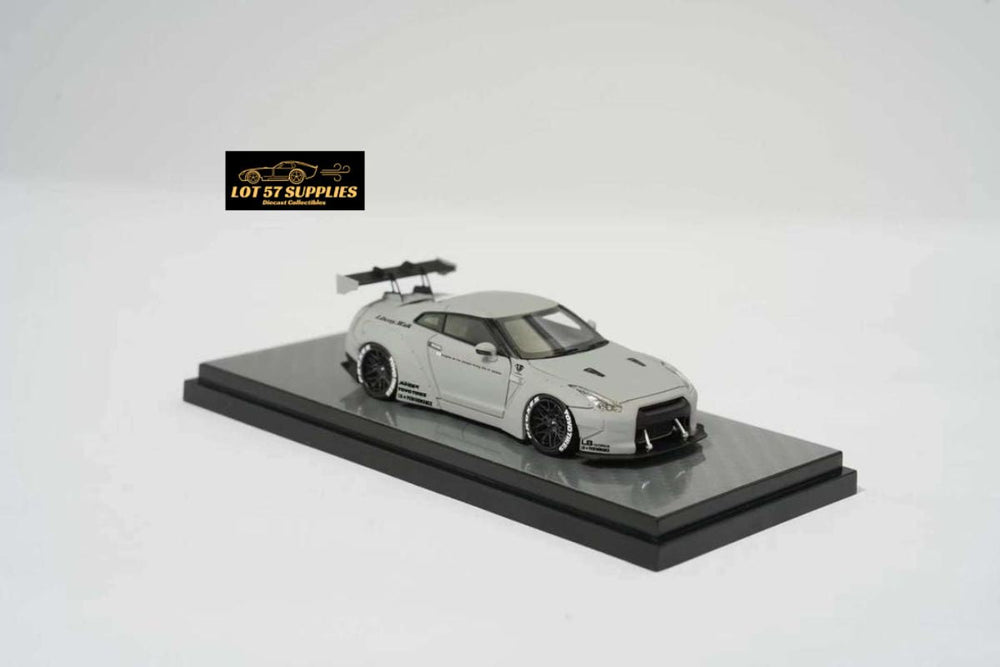 Error404 LB-Works Nissan Skyline GT-R R35 Fighter Grey / Candy Red Limited to 299 Pcs Each 1:64