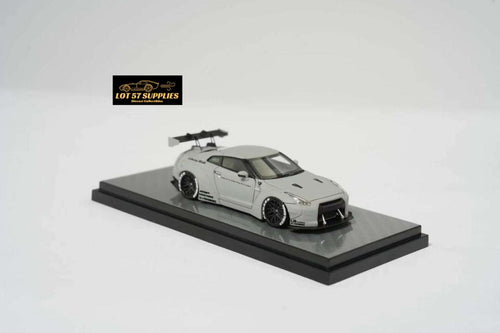 Error404 LB-Works Nissan Skyline GT-R R35 Fighter Grey / Candy Red Limited to 299 Pcs Each 1:64