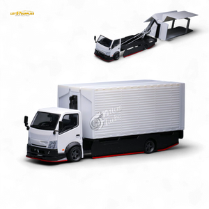 MicroTurbo HINO 300 Custom Wing Truck Limited to 1,000 Pcs & Stickers Included 1:64