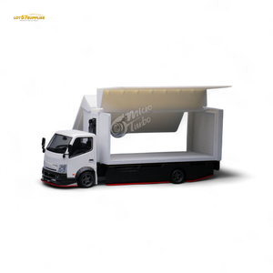 MicroTurbo HINO 300 Custom Wing Truck Limited to 1,000 Pcs & Stickers Included 1:64