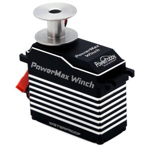 Powerhobby POWERMAX WINCH 1/5th Scale High Torque / Speed Brushless 3S 4S Servo
