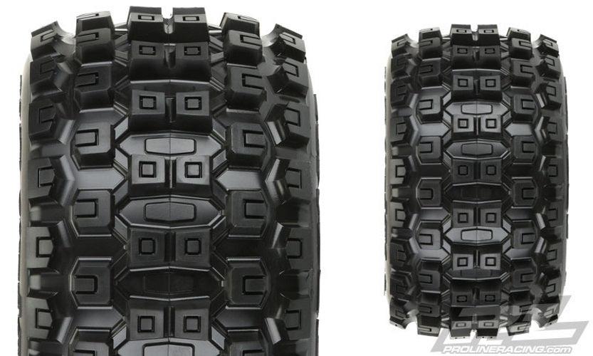 Pro-Line 10127-10 Badlands MX38 3.8" All Terrain Tires Mounted For 17mm MT