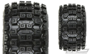 Pro-Line 10127-10 Badlands MX38 3.8" All Terrain Tires Mounted For 17mm MT