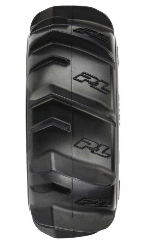 Pro-Line 1/7 Dumont Paddle F/R Tires Pre-Mounted 17mm (2) Black Arrma Mojave