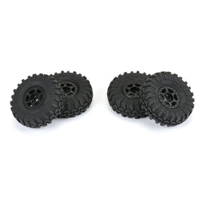 Pro-Line 1/24 Interco Super Swamper 1.0" Mounted Tires (4) Axial SCX24