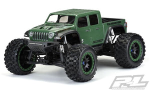 Pro Line 3533-17 Pre-Cut Jeep Gladiator Rubicon Clear Body FOR Traxxas X-Maxx