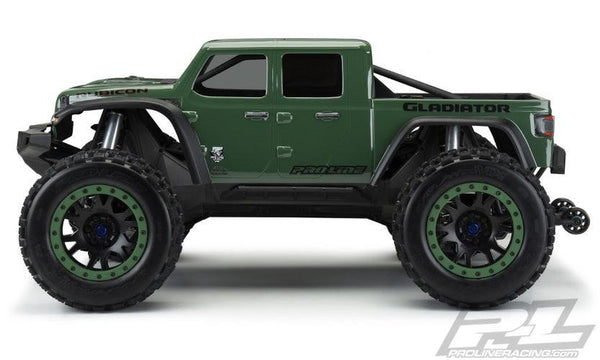 Pro Line 3533-17 Pre-Cut Jeep Gladiator Rubicon Clear Body FOR Traxxas X-Maxx