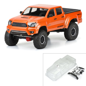 Pro-Line 1/10 2015 Toyota Tacoma TRD Pro Clear Body 12.3" Wheelbase Crawlers