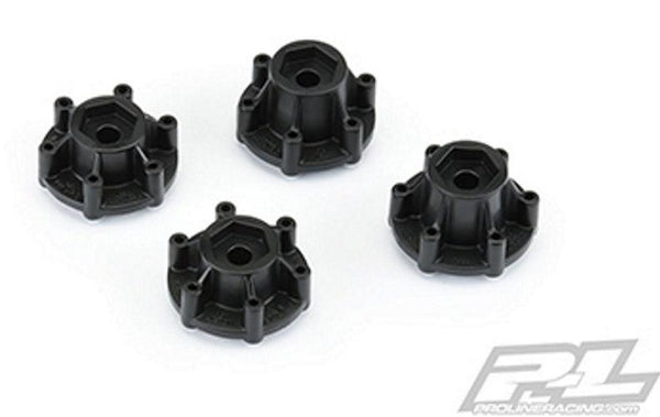 Pro-Line 6354-00 6x30 to 12mm SC Hex Adapters For Pro-Line 6x30 Hex SC Wheels