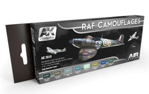 Little Shop of Magic AK Interactive: RAF Camouflages Colors Set — Miniatures