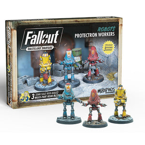 Little Shop of Magic Fallout: Wasteland Warfare - Robots - Protectron Workers — Miniatures