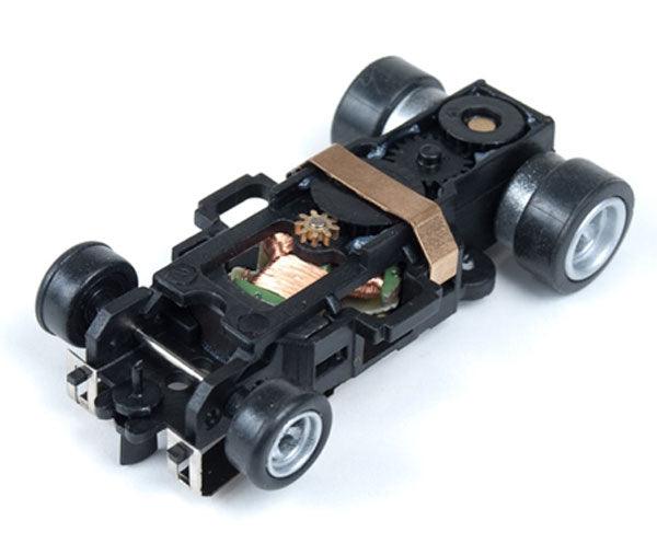 Auto world 4Gear Replacement HO Slot Car Complete Chassis Autoworld